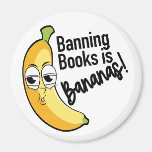 Boeken Verbannen Bananen  Magneet