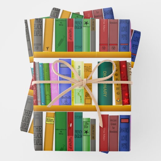 Boeken Verjaardagsfeest Inpakpapier Vel (In situ)