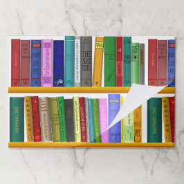 Boeken Verjaardagsfeest Papieren Placemats