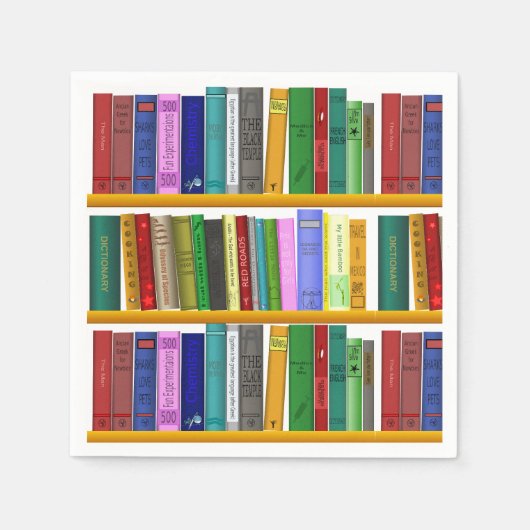 Boeken Verjaardagsfeest Servet (Voorkant)