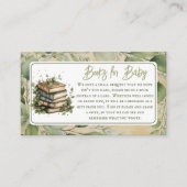 Boeken verlaten volgende hoofdstuk Boeken voor Bab Informatiekaartje (Voorkant)