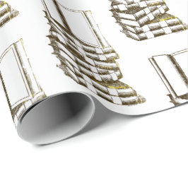 Boeken, verpakkingspapier Cadeaupapier