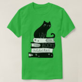 boeken verslaafd t-shirt (Design voorkant)