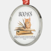 Boeken vervoeren ons... Ornament (Links)