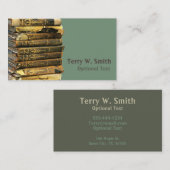 Boeken Visitekaartje (Voorkant / Achterkant)