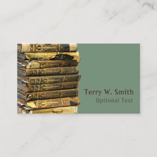 Boeken Visitekaartje (Voorkant)