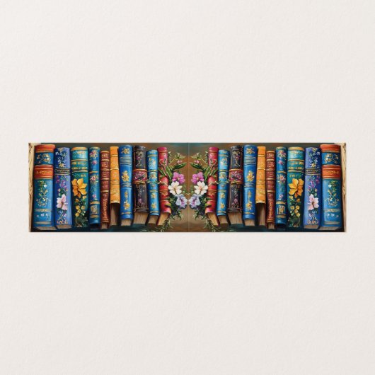  boeken visitekaartje (Buitenkant ongevouwen)