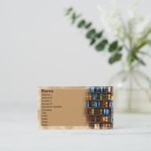 Boeken Visitekaartje (Staand voorkant)