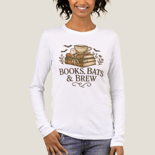 Boeken Vleermuizen Brouw Cozy Herfst Lezer Design Tri-Blend Shirt