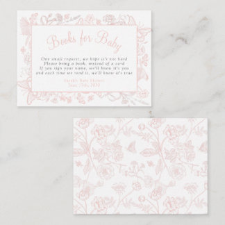 Boeken voor Baby A Little Butterfly Pink Baby show Informatiekaartje