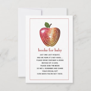 Boeken voor Baby Baby shower Boekaanvraag Apple Kaart