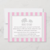 Boeken voor baby - Baby shower Game Kaart (Voorkant)