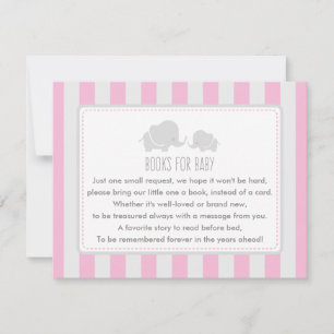 Boeken voor baby - Baby shower spelkaart Kaart