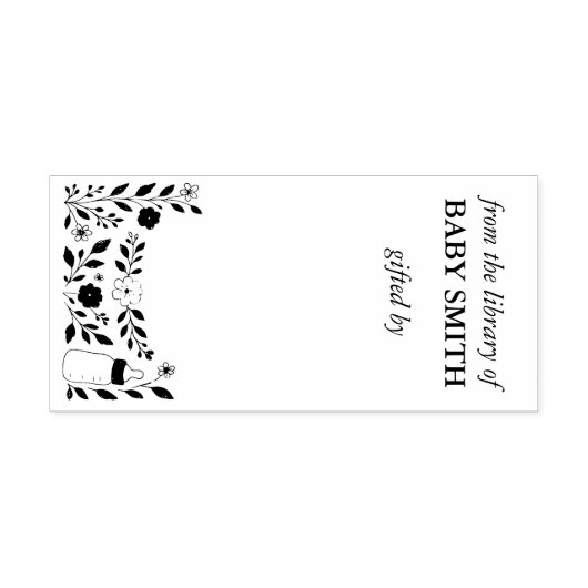 Boeken voor Baby | Baby's eerste bibliotheek aande Zelfinktende Stempel (Design)