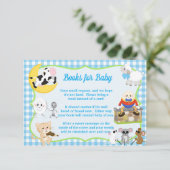 Boeken voor Baby Bedankkaart (Staand voorkant)