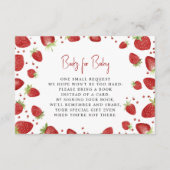 Boeken voor Baby behuizing Kaart aardbeien (Voorkant)