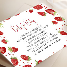 Boeken voor Baby behuizing Kaart aardbeien