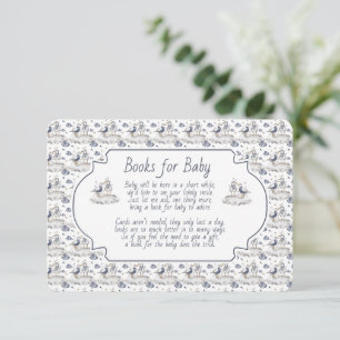Boeken voor Baby Blauwe Zeemeeuw Schelpen Informatiekaartje