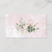 Boeken voor Baby Blush Roze Eucalyptus Informatiekaartje (Achterkant)