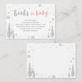 Boeken voor Baby, Boekaanvraag, Baby shower Activi Informatiekaartje (Voorkant / Achterkant)