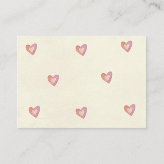 boeken voor baby boekaanvraag kaartje schattig bee informatiekaartje (Achterkant)