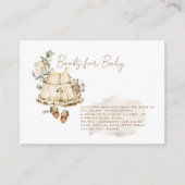 Boeken voor baby boho breng een boek verzoek informatiekaartje (Voorkant)
