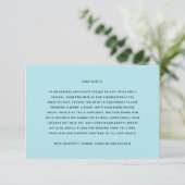 Boeken voor Baby Boy Baby shower Informatiekaartje (Staand voorkant)