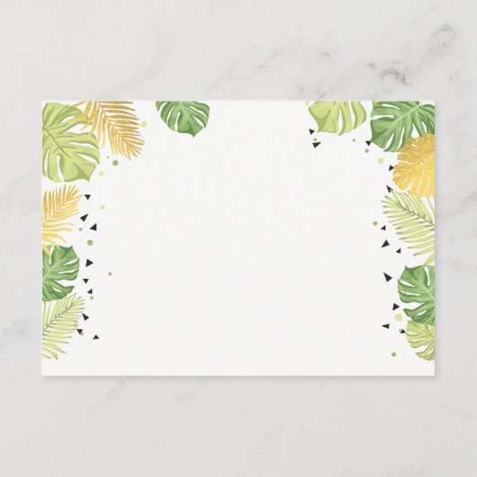 Boeken voor baby Breng een boek over Safari Oerwou Informatiekaartje (Achterkant)