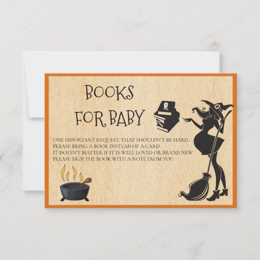 Boeken voor Baby Brewing Halloween Witch Kaart (Voorkant)