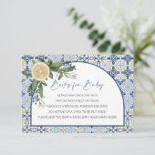 Boeken voor Baby, Capri-Baby shower, Citrus Italia Informatiekaartje (Staand voorkant)