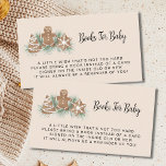 Boeken voor Baby Christmas Baby shower Informatiekaartje<br><div class="desc">Deze Boeken voor Baby Kerst Cookie Baby shower bijsluiter is versierd met waterverf peperkoeken en dennenbladeren op een zacht beige achtergrond. Gemakkelijk aan te passen. Perfect voor een feestelijk baby shower voor jongens, meisjes of genderneutraal. Gebruik het ontwerpgereedschap om de tekstgrootte, -stijl of -kleur te wijzigen. Originele Waterverf © Michele...</div>