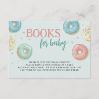 Boeken voor Baby Cute Donuts Baby shower
