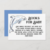 Boeken voor Baby DOLPHIN Kaart (Voorkant / Achterkant)