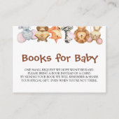 Boeken voor Baby een kleine Kaart met één behuizin (Voorkant)