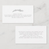 Boeken voor Baby- en schermschoeisel Informatiekaartje (Voorkant / Achterkant)