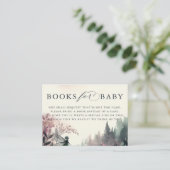 Boeken voor Baby Enchanted Forest Fairy Mountains Informatiekaartje (Staand voorkant)