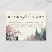 Boeken voor Baby Enchanted Forest Fairy Mountains Informatiekaartje (Voorkant)