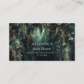 Boeken voor Baby Enchanted Forest Fairytale Rozen Informatiekaartje (Achterkant)