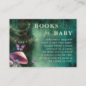 Boeken voor Baby Enchanted Forest Pink Mushrooms Informatiekaartje (Voorkant)