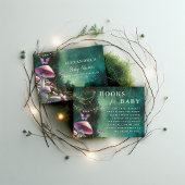 Boeken voor Baby Enchanted Forest Pink Mushrooms Informatiekaartje