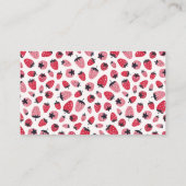 Boeken voor Baby Enclosure Kaart Berry Baby shower (Achterkant)