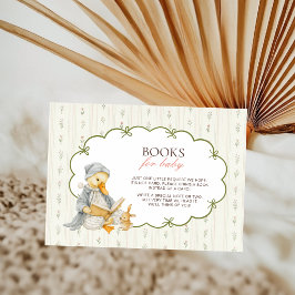 Boeken voor Baby Enclosure Kaart Domme Gans