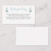 Boeken voor Baby Enclosure Kaarten Contactkaartje (Voorkant / Achterkant)