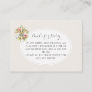 Boeken voor Baby Fleur de Lys Baby Shower bijlage