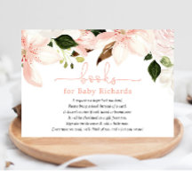 Boeken voor Baby florale lileuzen lily baby shower