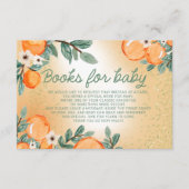 Boeken voor Baby Groene bladeren Kleine stropdas Informatiekaartje (Voorkant)