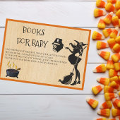 Boeken voor Baby Halloween Zwangere hekserij Informatiekaartje