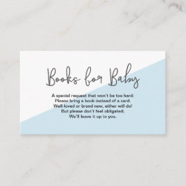 Boeken voor Baby in plaats van Kaart Genderneutraa