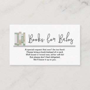 Boeken voor Baby in plaats van Kaart Genderneutraa