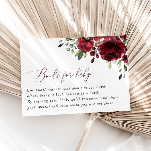 Boeken voor Baby Informatiekaartje